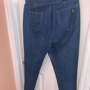 Chanel fashion High waisted pants